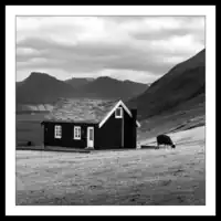 Eysturoy / Gjogv / Traditional Faroese House