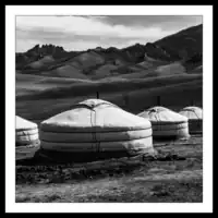 Mongolia / Gorkhi-Terelj National Park / Yurts