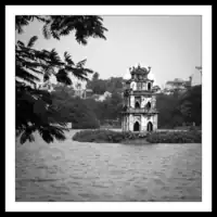 Vietnam / Hanoi / Hoan Kiem Lake / Turtle Tower