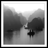 Vietnam / Quảng Ninh Province / Ha Long Bay / Karst formations